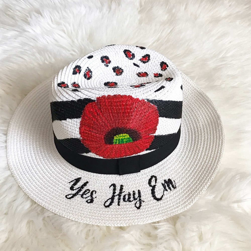 Armenian handpainted hat